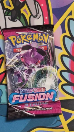 Pokemon TCG Fusion Strike Booster Pack - 10 Cards 820650809163 - Image 1