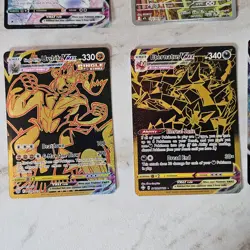 Lot of 8 Pokemon Full Art Illustration Rare and VMAX Cards NM-MP - Image 4