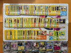 Vintage Pokemon Card Lot Holo Etc MP-Damaged Charizard Mew & Mewtwo 240+ - Image 4
