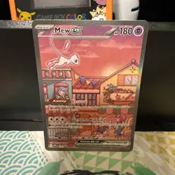 Mew EX 053 Scarlet & Violet Promo Holo Pokemon TCG Card NM Condition - Image 1