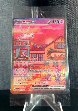Pokemon TCG Mew EX SVP Blackstar 151 Promo Card 053 SEALED: See Description - Image 1