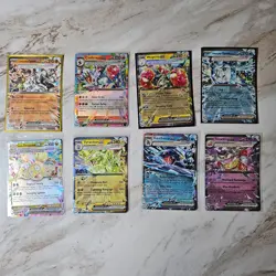 Lot of 8 Holofoil EX Pokemon Cards - Image 1