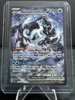 Pokemon TCG Chien-Pao EX Paldea Evolved Special Illustration Rare Card 261/193 - Image 1