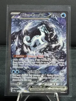 Pokemon TCG Chien-Pao EX Paldea Evolved Special Illustration Rare Card 261/193 - Image 3