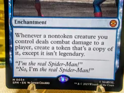 Impostor Syndrome mythic magic the gathering spider man trading card singles - Image 3