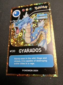 2024 POKEMON POKEDEX BLACK Card #130 Gyarados Peru Edition US Seller - Image 1