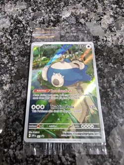 Snorlax SVP EN 051 Black Star Promo Scarlet & Violet Pokemon 151 Card - SEALED - Image 1