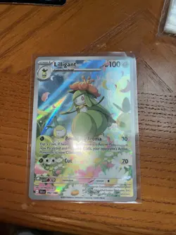 Lilligant 92/86 Illustration Rare Pokemon TCG Card Black Bolt English (fresh) - Image 1