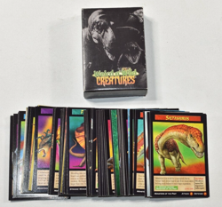 Weird n' Wild Creatures 292 Large Cards Plastic Box Case 196 Small Trading Cards - Image 2