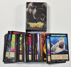 Weird n' Wild Creatures 292 Large Cards Plastic Box Case 196 Small Trading Cards - Image 3