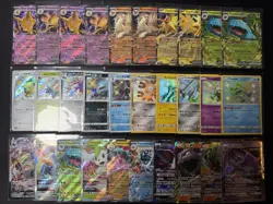 Lot of 150 Pokemon Cards V/VMAX/EX/Full Art/GX/Trainer/Holos Modern Collection - Image 3