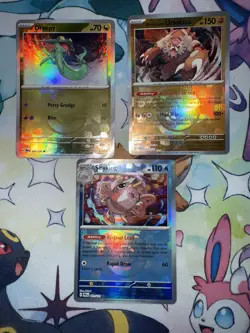 SV Prismatic Evolutions Pokemon card Masterball lot of 3 - Image 1