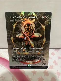 Iron Spider, Civil Warrior - Alibou, Ancient Witness (Borderless) Marvel... - Image 1