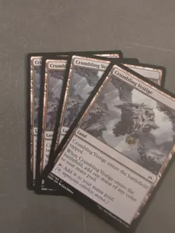 4x Crumbling Vestige - NM - Oath of the Gatewatch - SPARROW MAGIC mtg - Image 1