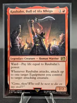 Raubahn, Bull of Ala Mhigo - 0151 - Final Fantasy - MTG - NM/M - Image 1