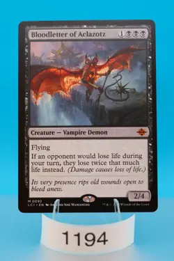 MTG Bloodletter of Aclazotz The Lost Caverns of Ixalan Regular #92 - Image 1