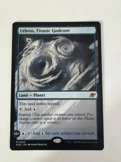 1x Uthros, Titanic Godcore | Magic The Gathering | EOE, Mythic | NM Condition - Image 1