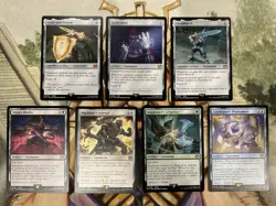 Final Fantasy Artifact Lot of 7 - Genji Glove, Aettir and Priwen (Regular) - NM - Image 1