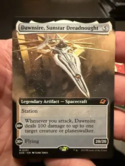 Dawnsire, Sunstar Dreadnought (Extended Art) Edge of Eternities Regular 351 NM - Image 1