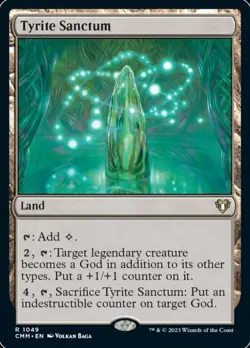 4x MTG Tyrite Sanctum, NM-Mint, English Commander Masters - Image 1