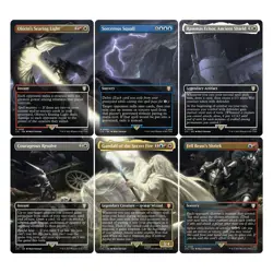 Magic The Gathering LOTR Tales of Middle Earth Scene Gandalf in Pelennor Fields - Image 4