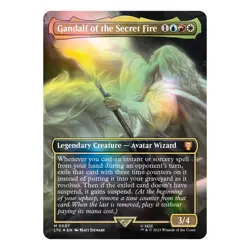 Magic The Gathering LOTR Tales of Middle Earth Scene Gandalf in Pelennor Fields - Image 5