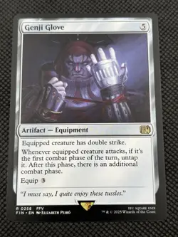 Genji Glove #258 Normal FINAL FANTASY NM MTG - Image 1