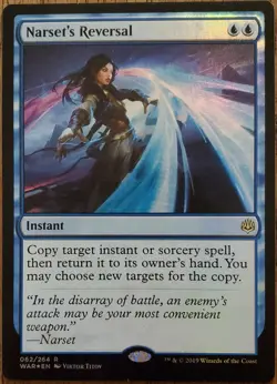 MTG - Narset's Reversal - War of the Spark (062/264) Foil NM - Image 2