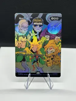 Magic: The Gathering Spider-Man- Hex Borderless Foil Mythic Mint - Image 1