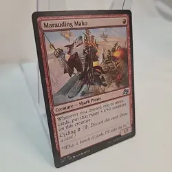 Marauding Mako MTG DFT Non Foil Regular NM Near Mint Fast Shipping From Canada - Image 2