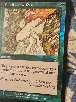 Dwell on the Past FOIL #124 Torment TOR Magic MTG MP - Image 4