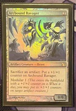 Foil Arcbound Ravager NM Modern Masters 2013 - Image 2