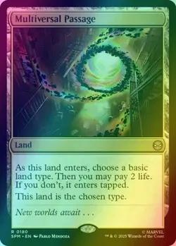 MTG - Multiversal Passage - SPM 180 - FOIL - NM - Image 1