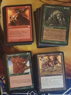 150 Plus Old Magic The Gathering Card. Vintage Lot!! MTG Cards - Image 4