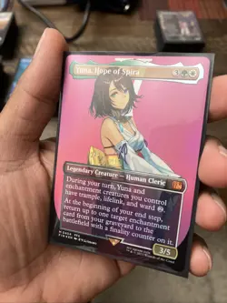 Yuna, Hope of Spira (Borderless) Final Fantasy Foil - Image 3