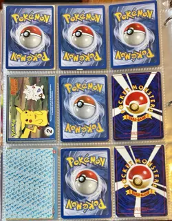 Vintage Pokemon Card Collection - No Binder Lot 5 Pages - Holo - Modern LP/NM - Image 2