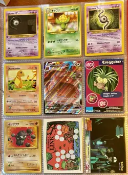 Vintage Pokemon Card Collection - No Binder Lot 5 Pages - Holo - Modern LP/NM - Image 3
