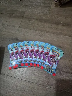 2025 Pokemon Scarlet & Violet Journey Together Sealed Booster Pack Lot Of 9 TCG - Image 1