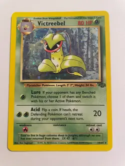 Victreebel 14/64 Jungle Holo Pokemon TCG Excellent condition for age - Image 2