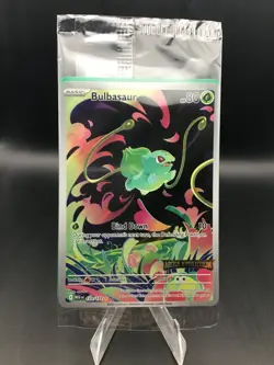 Bulbasaur 133/132 Pokemon TCG Mega Evolution Stamped Promo - Sealed - Image 1