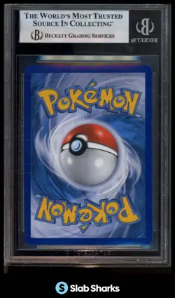 2015 POKEMON XY ROARING SKIES 105/108 MEGA RAYQUAZA EX FULL ART ULTRA RARE BGS 9 - Image 2