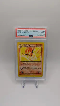 Light Flareon 46/105 GEM MINT PSA 10 Pokemon Neo Destiny 🔥 46/105 - Image 1