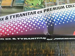 Pokemon Lucario Ex Tyranitar Ex Premium Collection Prismatic Evolutions Box NEW - Image 2
