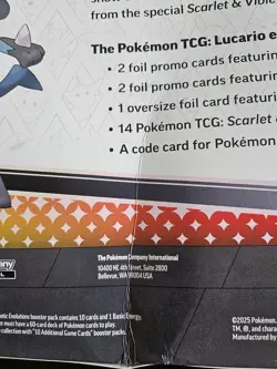 Pokemon Lucario Ex Tyranitar Ex Premium Collection Prismatic Evolutions Box NEW - Image 4