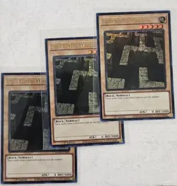 3x Labyrinth Wall 1st Edition Ultra Rare BLMM-EN099 Yugioh! w/ Free Gift - Image 1