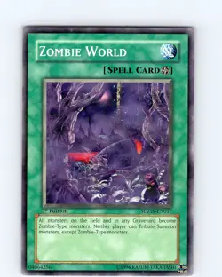 Yu-Gi-Oh TCG Zombie World SDZW-EN017 1st Edition Regular Common Card NM - Image 1