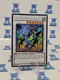 Dragunity Knight - Trident - HA04-EN028 - Secret - Unlimited Edition NM YuGiOh - Image 1