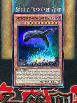 Yugioh Earthbound Immortal Chacu Challhua LC5D-EN149 Super Rare 1st Ed LP - Image 1