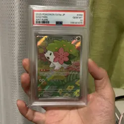 Shaymin ART RARE PSA10 Pokemon SV9a 2025 GEM MT 10 Card - Image 1