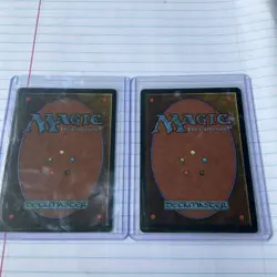 Lot of (2) 1995 Magic The Gathering MTG Deathgrip 4th Edition Authentic - Image 3